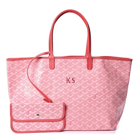 is there a pink goyard|Goyard st louis pm pink.